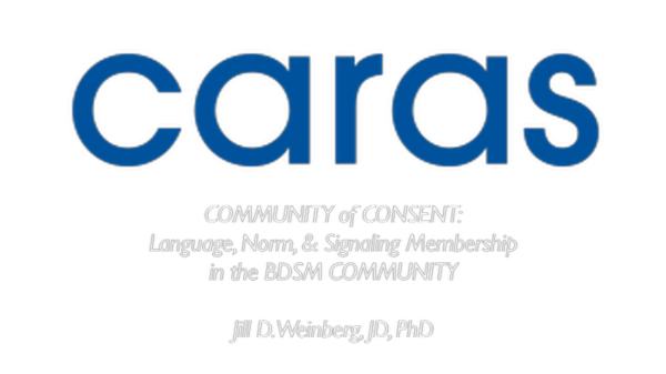 Community of Consent with Jill D. Weinberg, JD, PhD