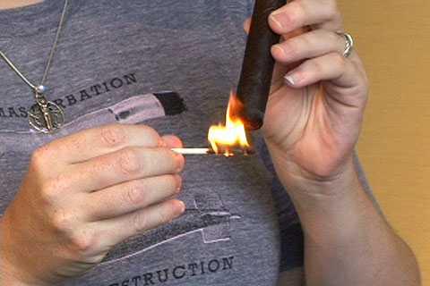 How to Light a Cigar