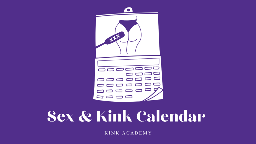 Sex & Kink Calendar IG (Twitter Post)