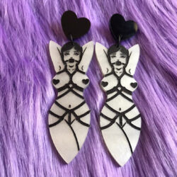 Bondage Dangling Earrings